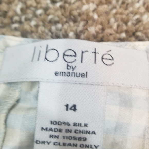 NWT Liberte by Emanuel Ungaro silk skirt - Picture 5 of 6